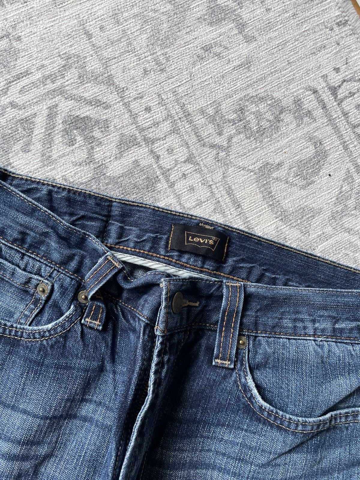 Japanese Brand × Levi's Vintage Levis Flared Jeans Mud Washed Faded Distressed Y2K Size US 32 / EU 48 - 11 Thumbnail