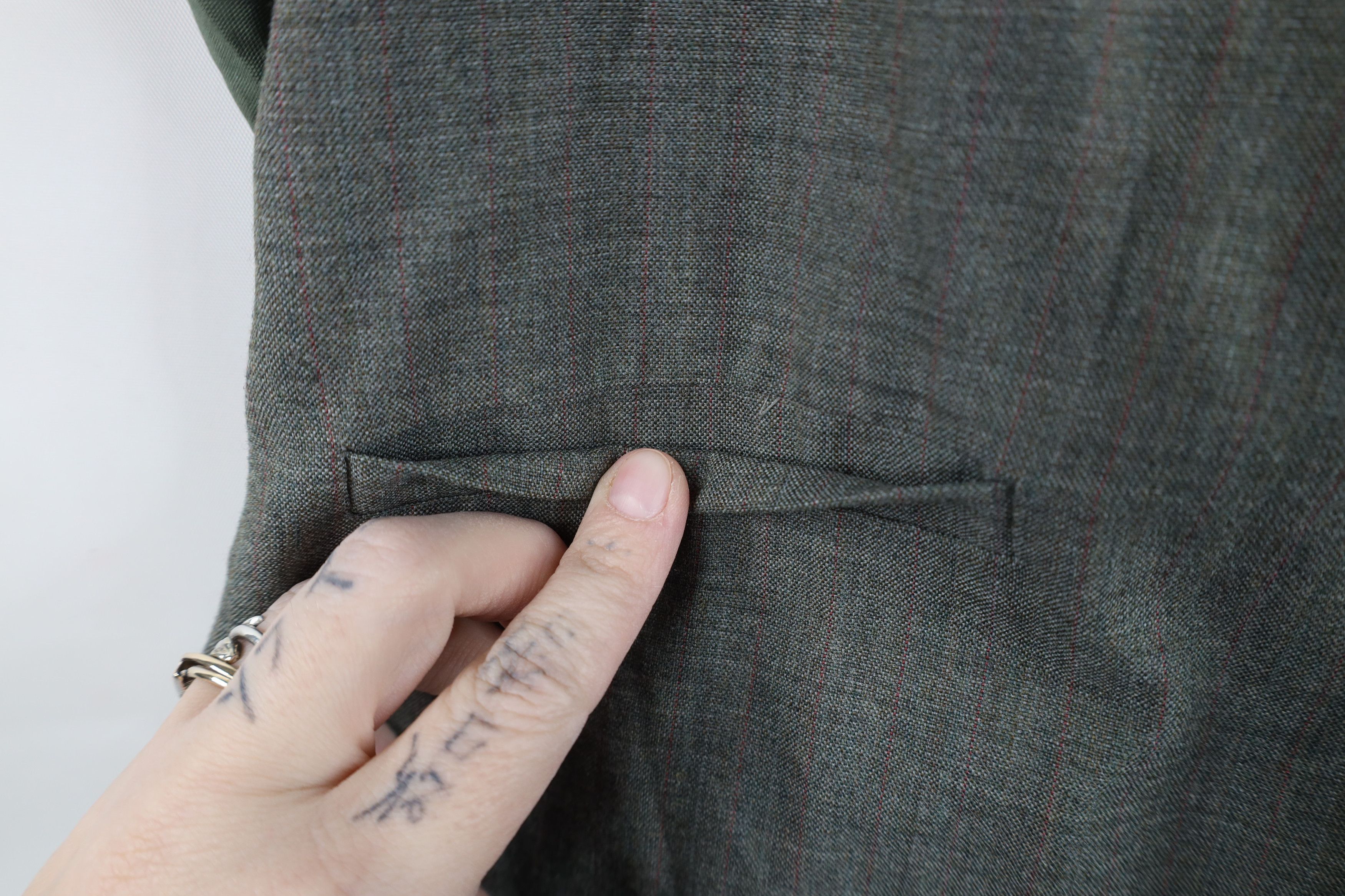 Vintage Deadstock Vintage 60s Streetwear Back Suit Vest Plaid USA Size US M / EU 48-50 / 2 - 6 Thumbnail