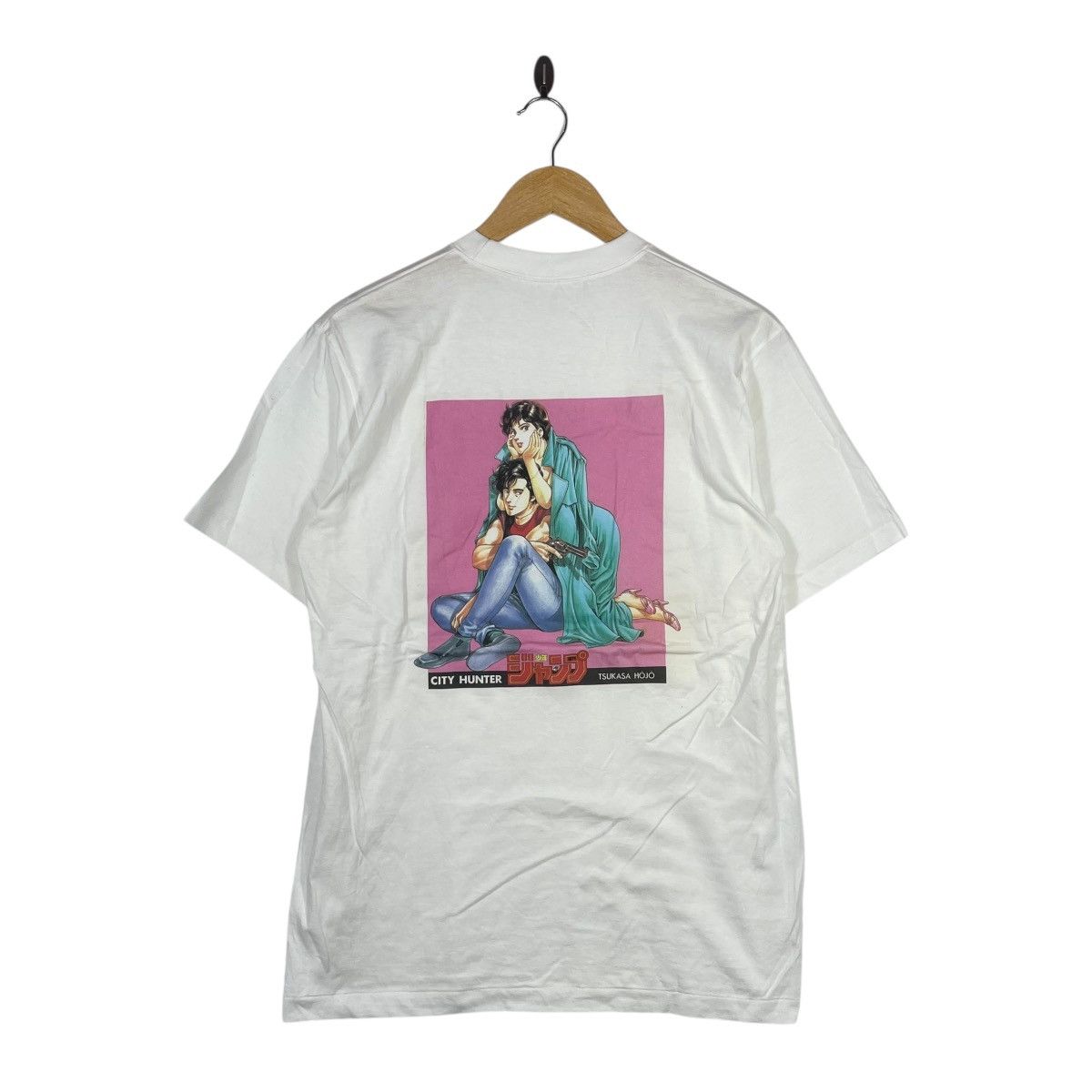 City Hunter Vintage CITY HUNTER (Tsukasa Hojo) Anime Graphic T-Shirt Size US S / EU 44-46 / 1 - 1 Thumbnail