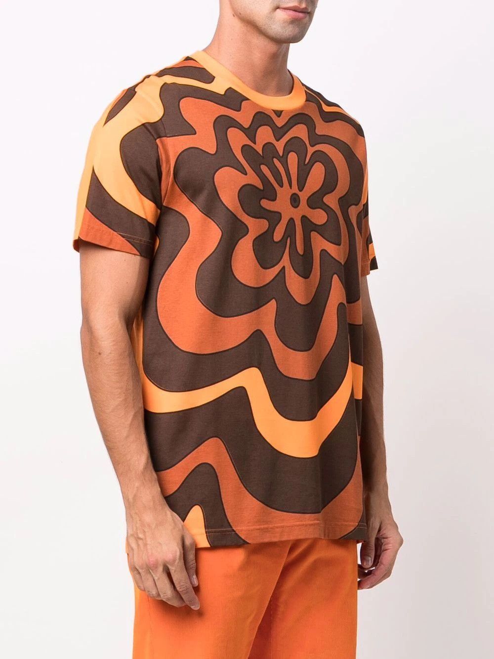 Marni o1y0225 Crewneck T-Shirt in Multicolor Size US L / EU 52-54 / 3 - 2 Thumbnail