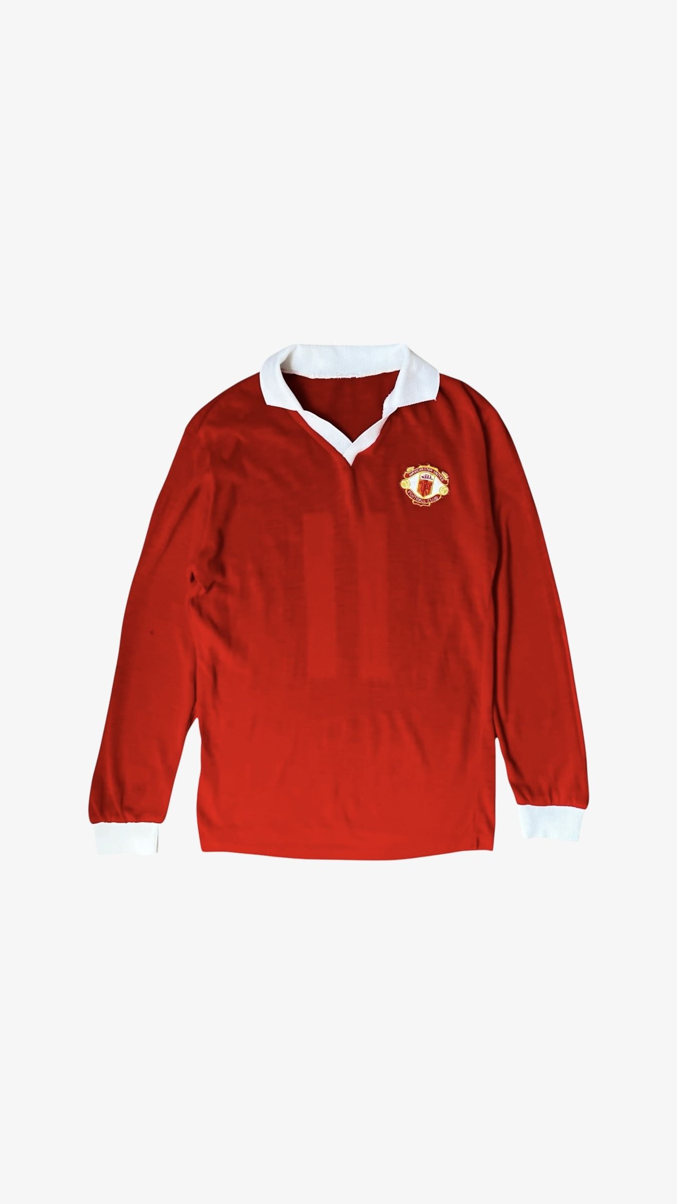 Other Vintage Men's Manchester United 11 Knitted Football Jersey Size US S / EU 44-46 / 1 - 1 Thumbnail