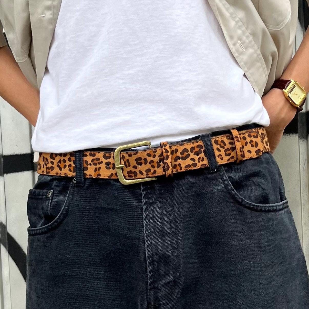 早い者勝ち　Stussy MIXED ANIMAL PRINT BELT S/M Stussy Stussy Animal Print Belt — S/M | Grailed