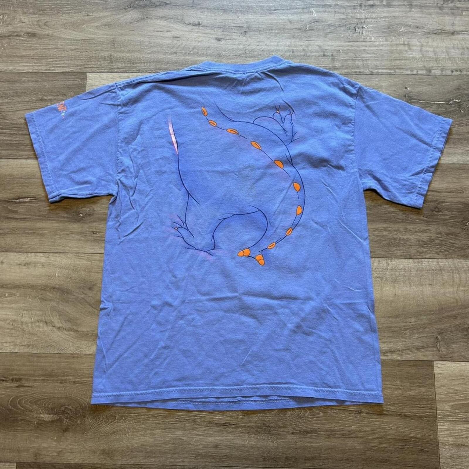 Disney Disney Men's Blue and Purple Tshirt Size US L / EU 52-54 / 3 - 2 Thumbnail