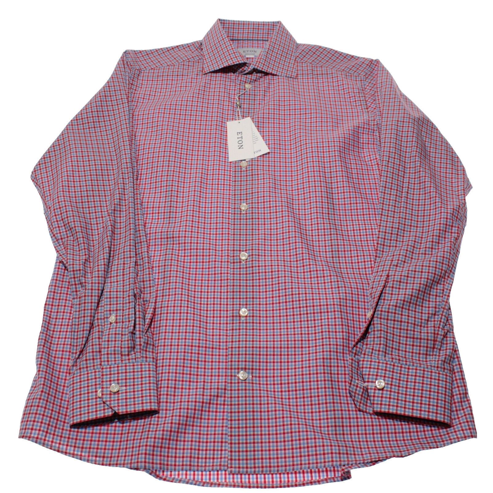 Eton Eton New with tags Shirt Size L US In Red Size US L / EU 52-54 / 3 - 3 Thumbnail