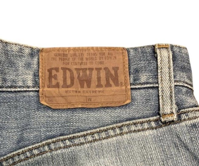 Edwin Vintage Edwin Straight Faded Blue Jeans Size US 31 - 7 Thumbnail