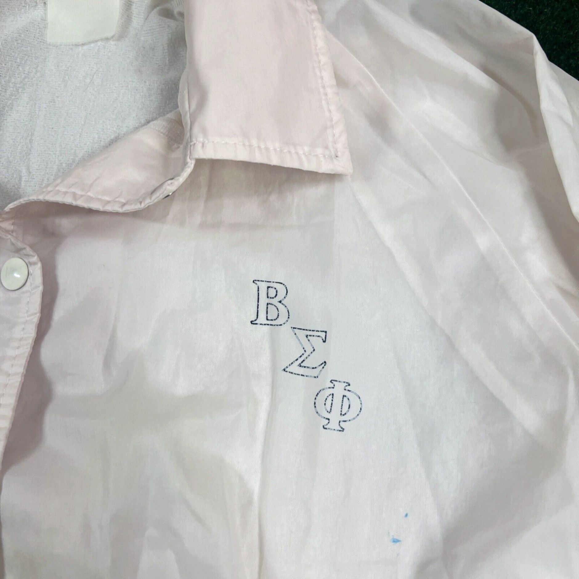 Vintage Vintage 80s Sorority Fraternity Lightweight Windbreaker Jacket Small Frat Size US S / EU 44-46 / 1 - 5 Thumbnail
