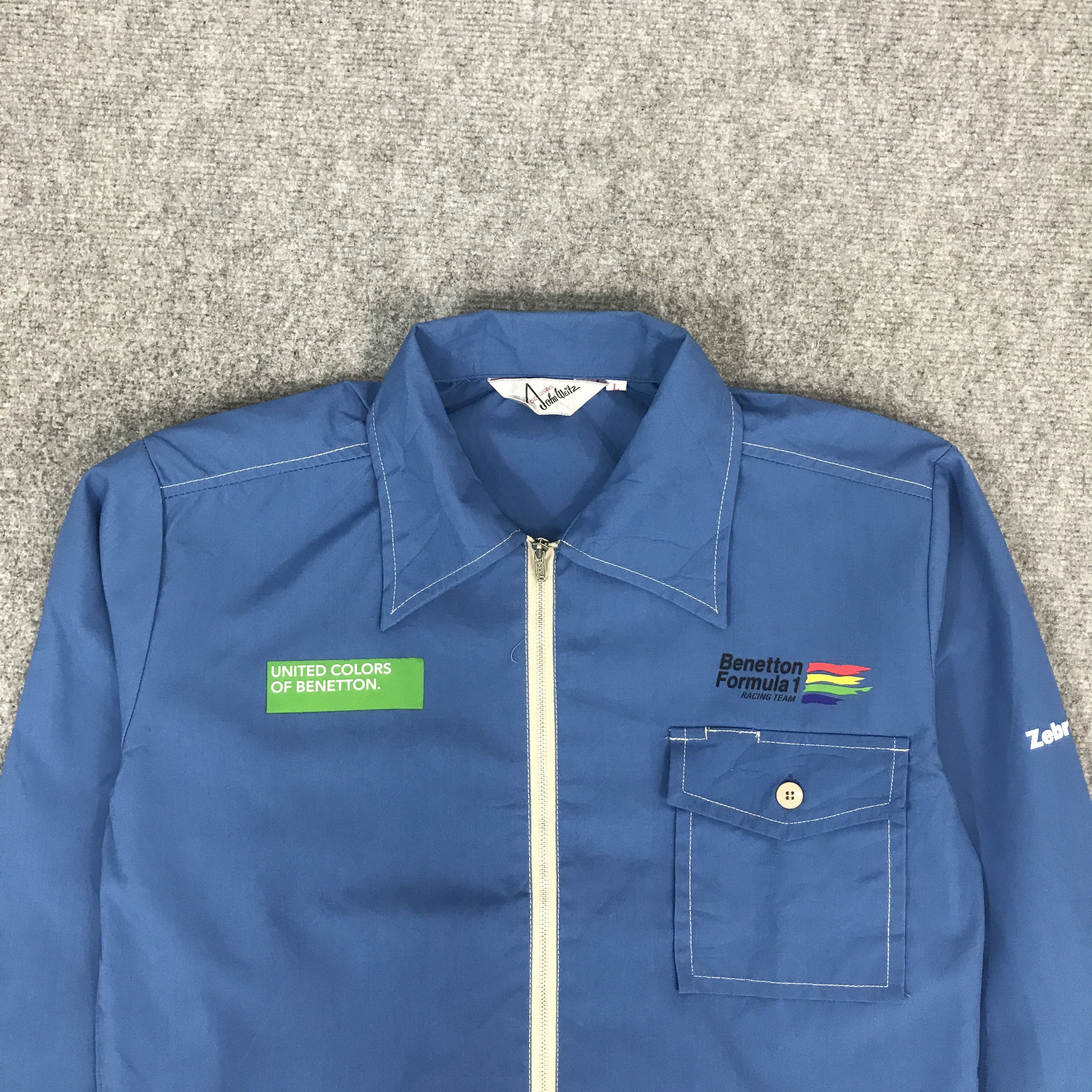 Benetton × United Colors Of Benetton UNITED COLOUR OF BENETTON FORMULA 1 RACING TEAM JACKET Size US L / EU 52-54 / 3 - 3 Thumbnail