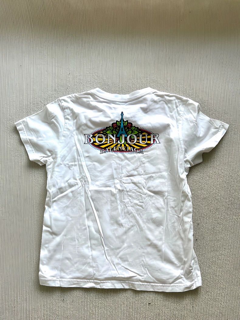 Balenciaga Balenciaga French Hello Tower Short Sleeves Size US L / EU 52-54 / 3 - 2 Thumbnail