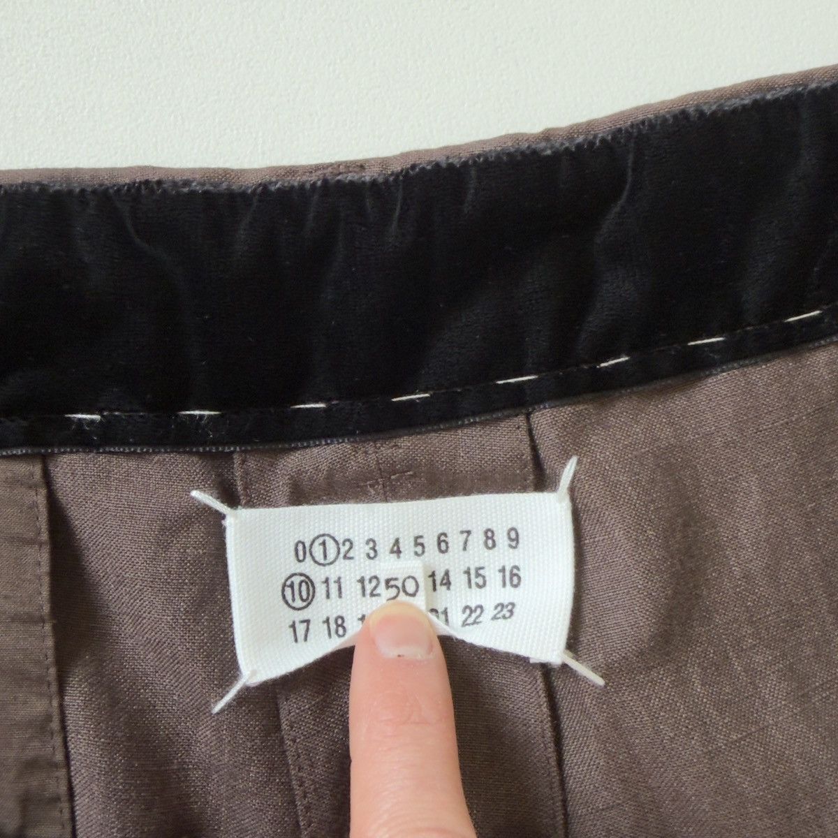 Maison Margiela S/S 23 Brown Over Dyed Wide Leg Pants Size US 36 / EU 52 - 11 Thumbnail