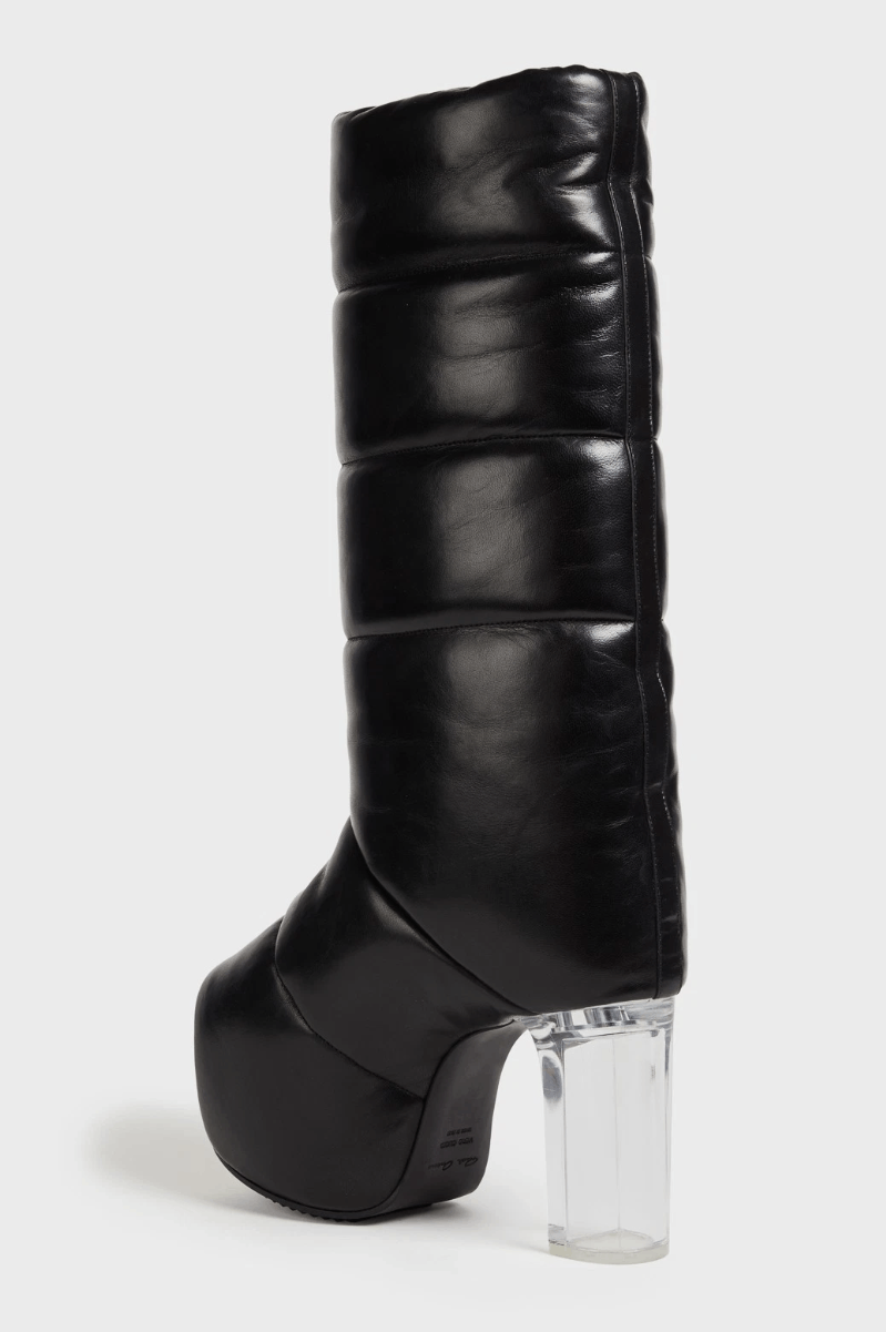 Rick Owens Rick Owens Padded Pull on Heel Platforms Size US 7 / IT 37 - 4 Thumbnail