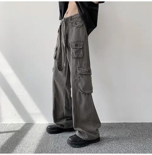 VIBE Cargo Baggy Black Pants Size US 28 / EU 44 - 3 Thumbnail
