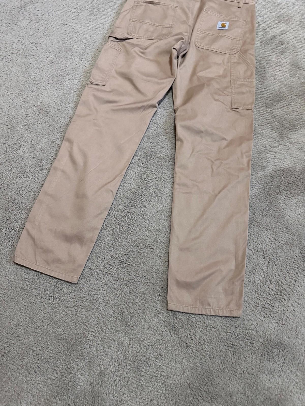 Carhartt CARHARTT RUCK SINGLE KNEE PANTS MAN BROWN STONE WASHED 31/32 Size US 31 - 2 Thumbnail