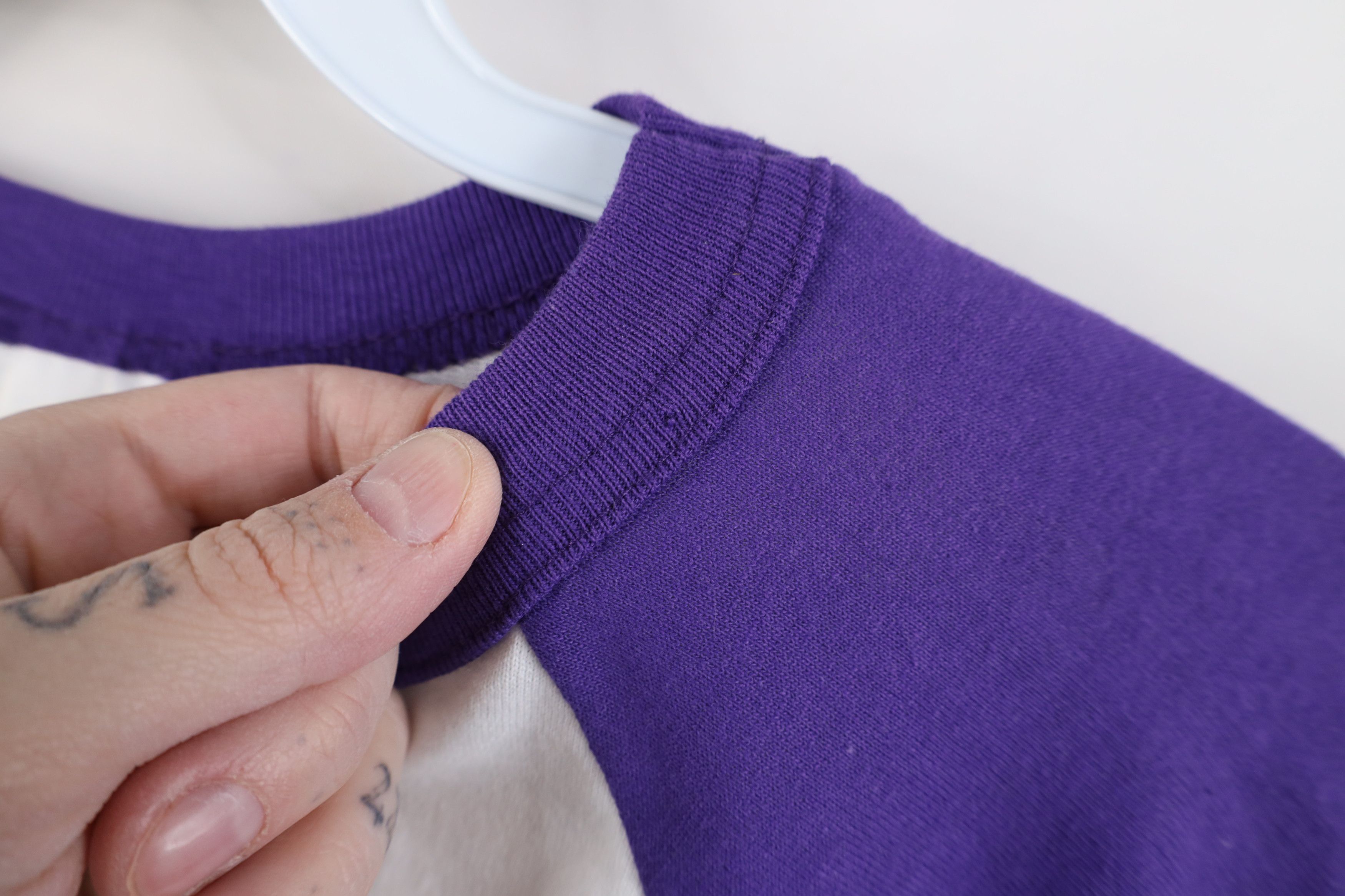 Vintage Vintage 90s Streetwear 3/4 Sleeve Baseball Raglan T-Shirt Size US L / EU 52-54 / 3 - 4 Thumbnail