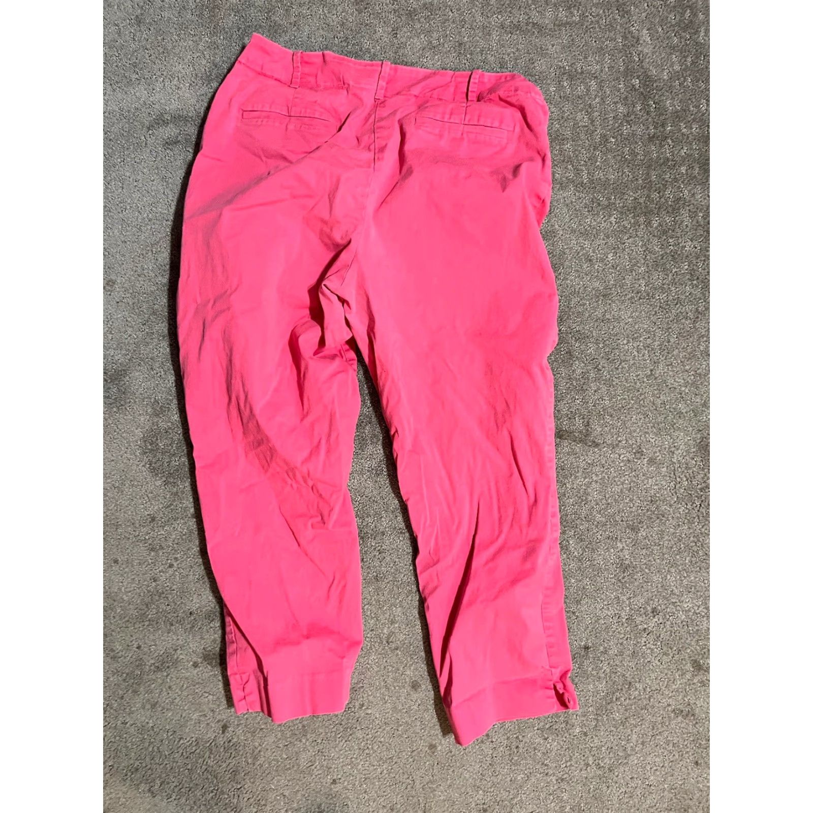 Talbots Talbots Pink 14 Womens Pants Solid Skinny Ankle Stretch Size 36" / US 14 / IT 50 - 3 Thumbnail