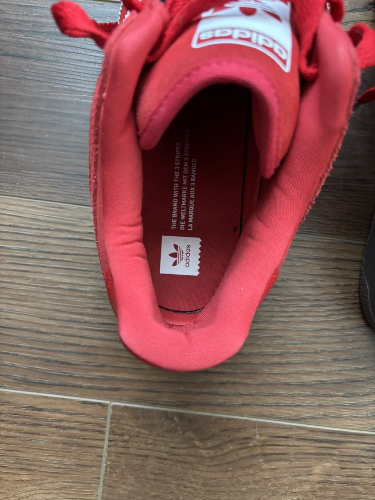 Adidas Adidas Bucktown Red/White Size 12 Size US 12 / EU 45 - 7 Thumbnail