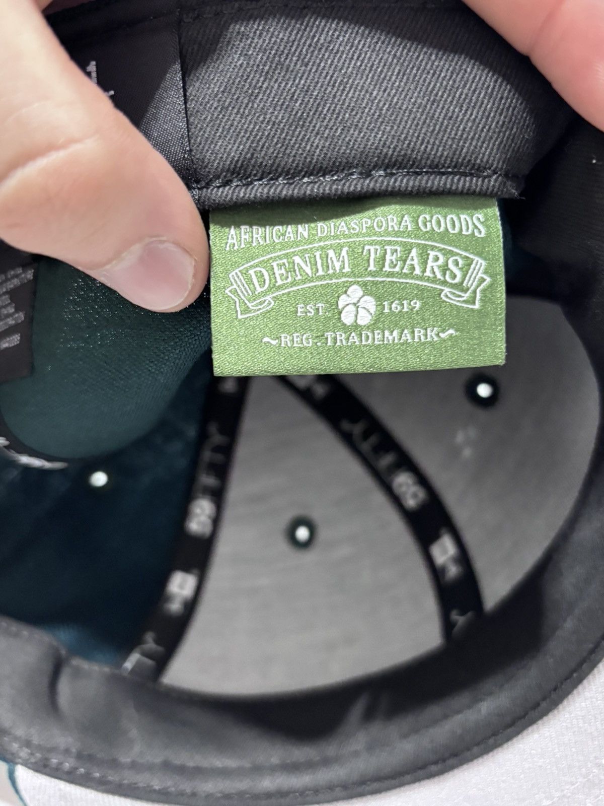 DENIM TEARS ADG New Era Hat Green Size ONE SIZE - 7 Thumbnail