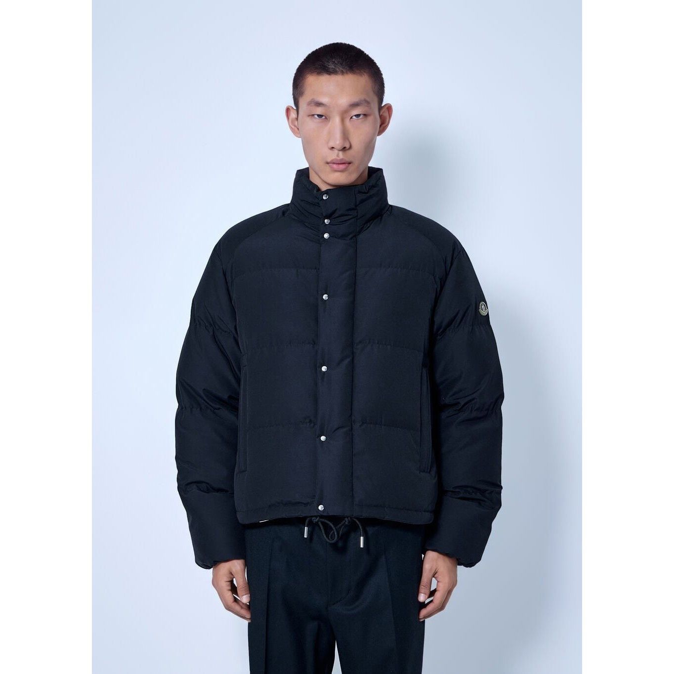Moncler Black Verone Short Down Jacket Men', Men's (Size Xl)