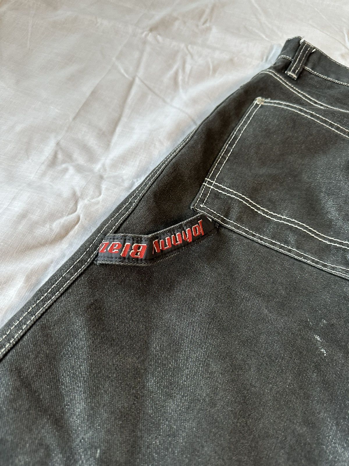 Vintage Johnny Blaze Vintage Cargo Jeans Denim Pants size 28 Size 28" / US 6 / IT 42 - 6 Thumbnail