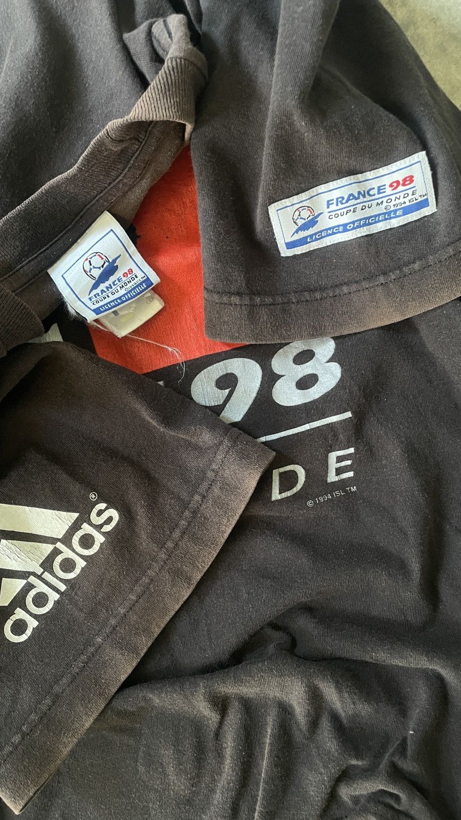Adidas Vintage Adidas France 98 Size US L / EU 52-54 / 3 - 5 Thumbnail