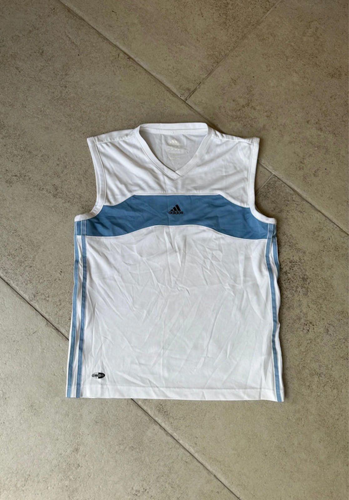 Adidas Adidas Nylon Vest Size US S / EU 44-46 / 1 - 1 Thumbnail