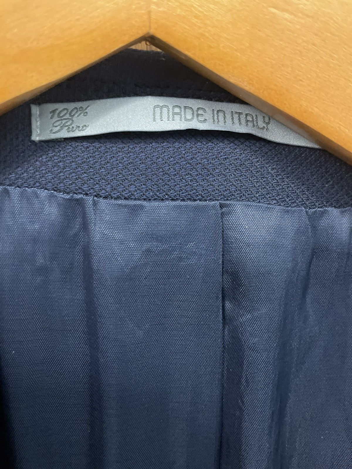 Cantarelli CANTARELLI Navy Wool Blazer 50IT/40US Size 40R - 5 Thumbnail