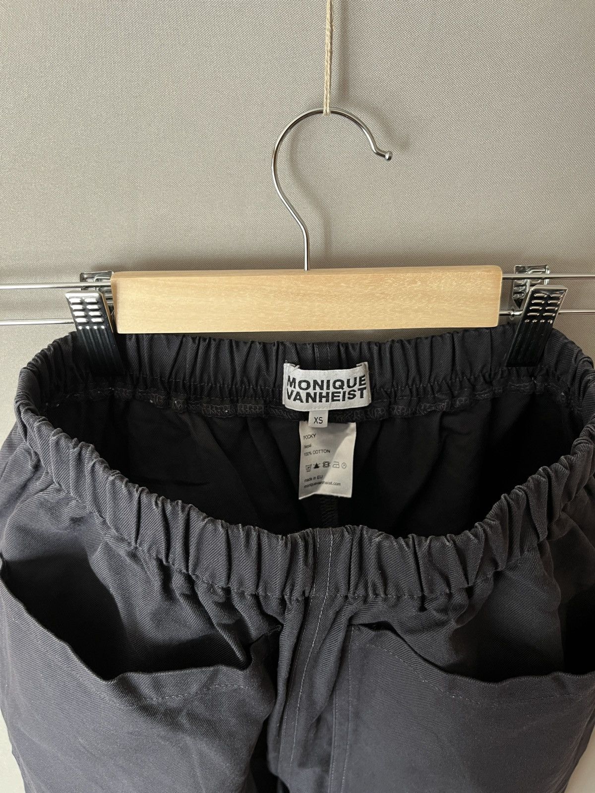 Other MONIQUE VAN HEIST Pocky Front Pockets Navy Light Pants Size 25" / US 0 / IT 36 - 7 Thumbnail
