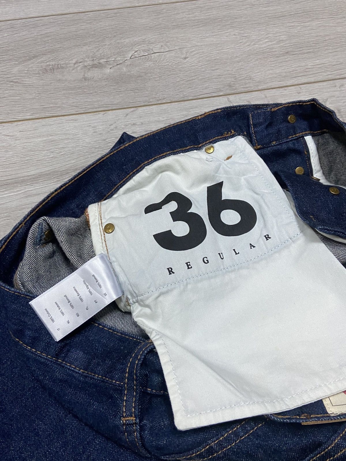 Han Kjobenhavn Han Kjobenhavn Japan 🇯🇵 denim jeans tapered Size US 36 / EU 52 - 8 Thumbnail