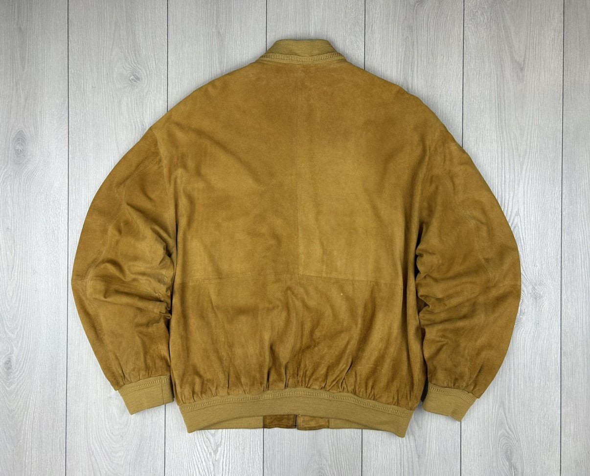 Vintage Vintage Leather Bomber Jacket size L - XL Size US L / EU 52-54 / 3 - 8 Thumbnail