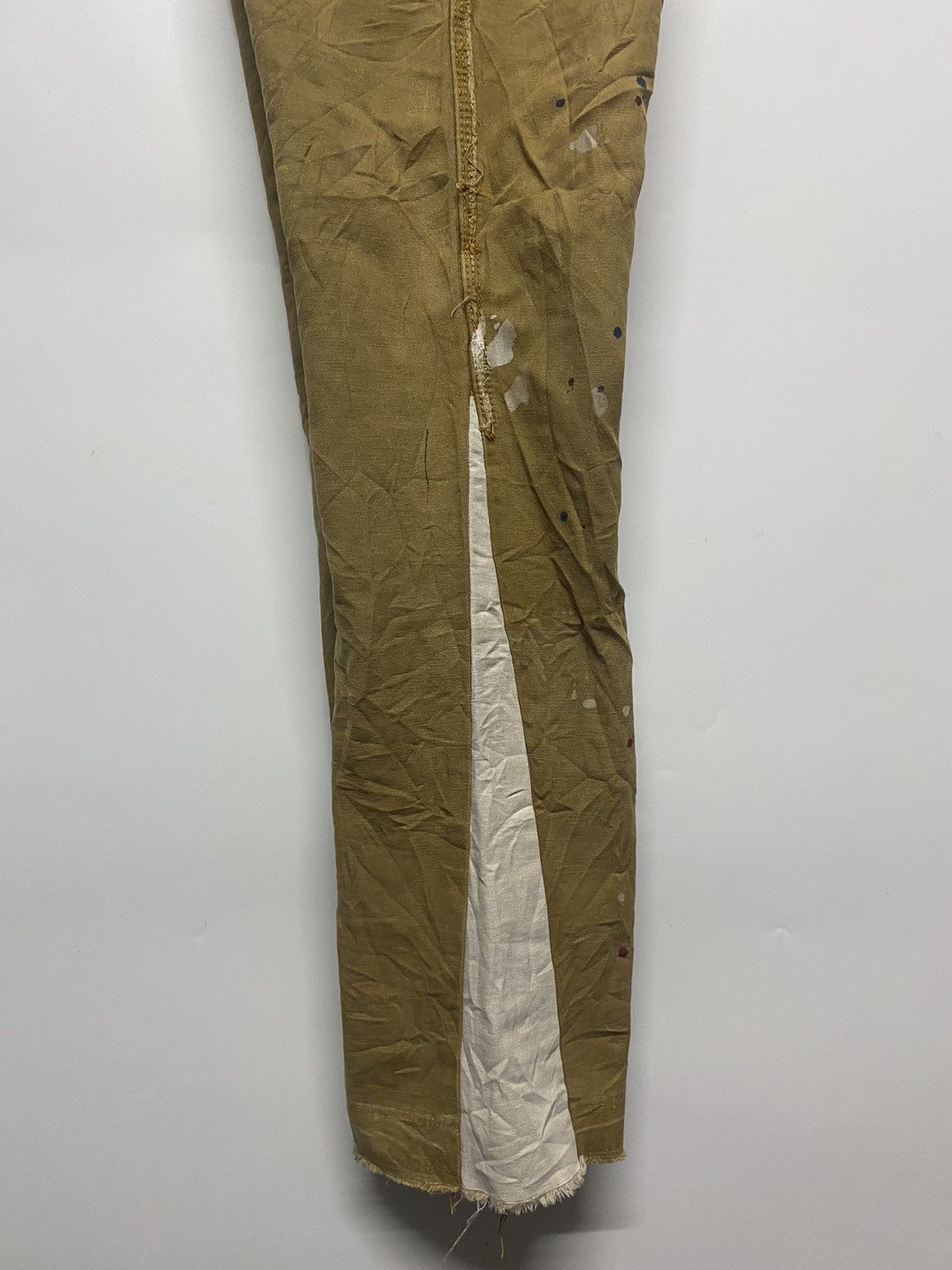 Japanese Brand × MNML MNML Japanese Brand Distressed Carpenter Bootcut Pants Size US 36 / EU 52 - 16 Thumbnail