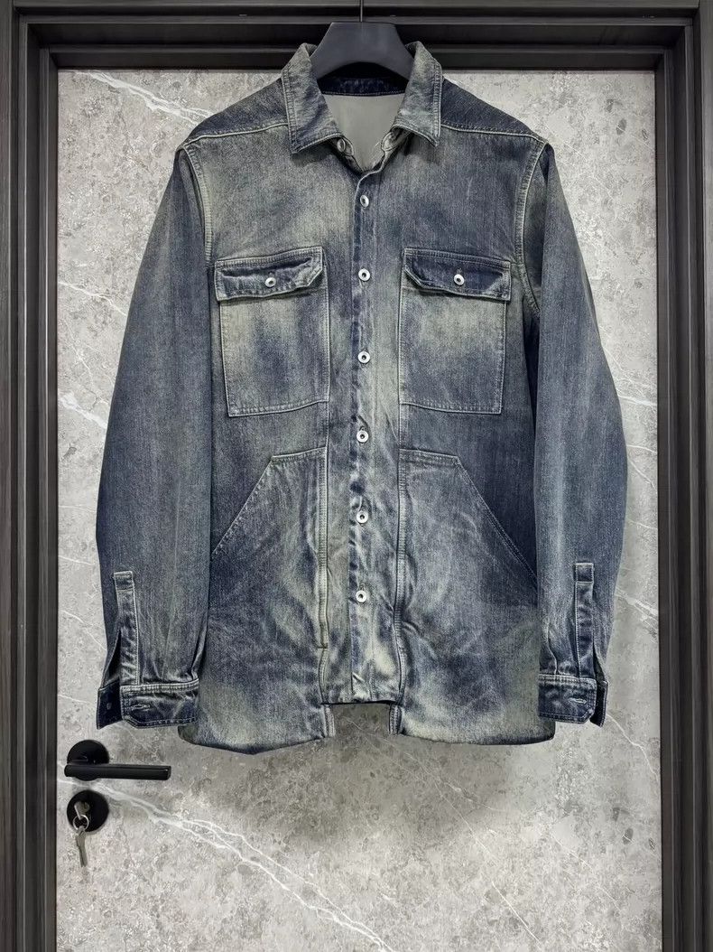 Rick Owens rick owens Gradient wash denim jacket 2504-Nextarrow Size US M / EU 48-50 / 2 - 1 Thumbnail