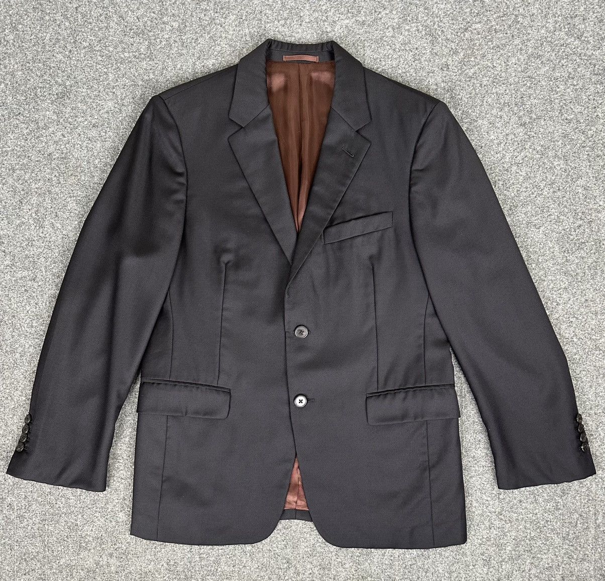 Prada - A/W17 Men’s Wool Single Breast Blazer - Black