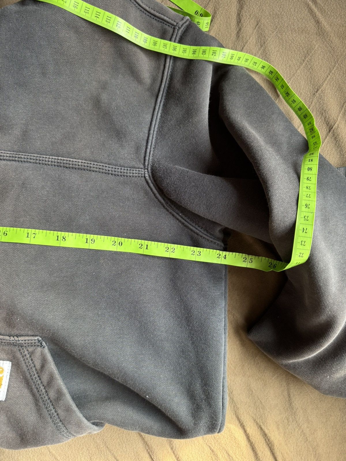 Carhartt × Vintage Sunfaded Carhartt Rain Defender Hoodie Size US L / EU 52-54 / 3 - 7 Thumbnail