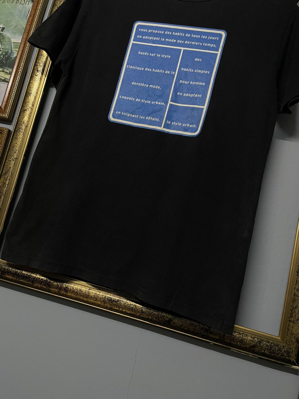 Designer × Japanese Brand × Vintage Vintage 1990s Japan Designer Mens Melrose Latest Fashion Tee Size US S / EU 44-46 / 1 - 3 Thumbnail
