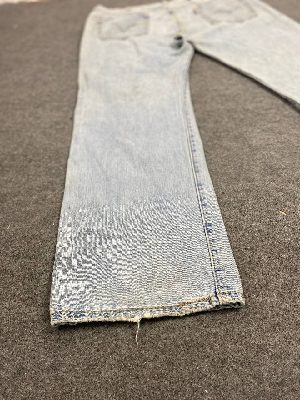 Levi's vintage levis 501 light wash denim nice design Size US 42 / EU 58 - 7 Thumbnail