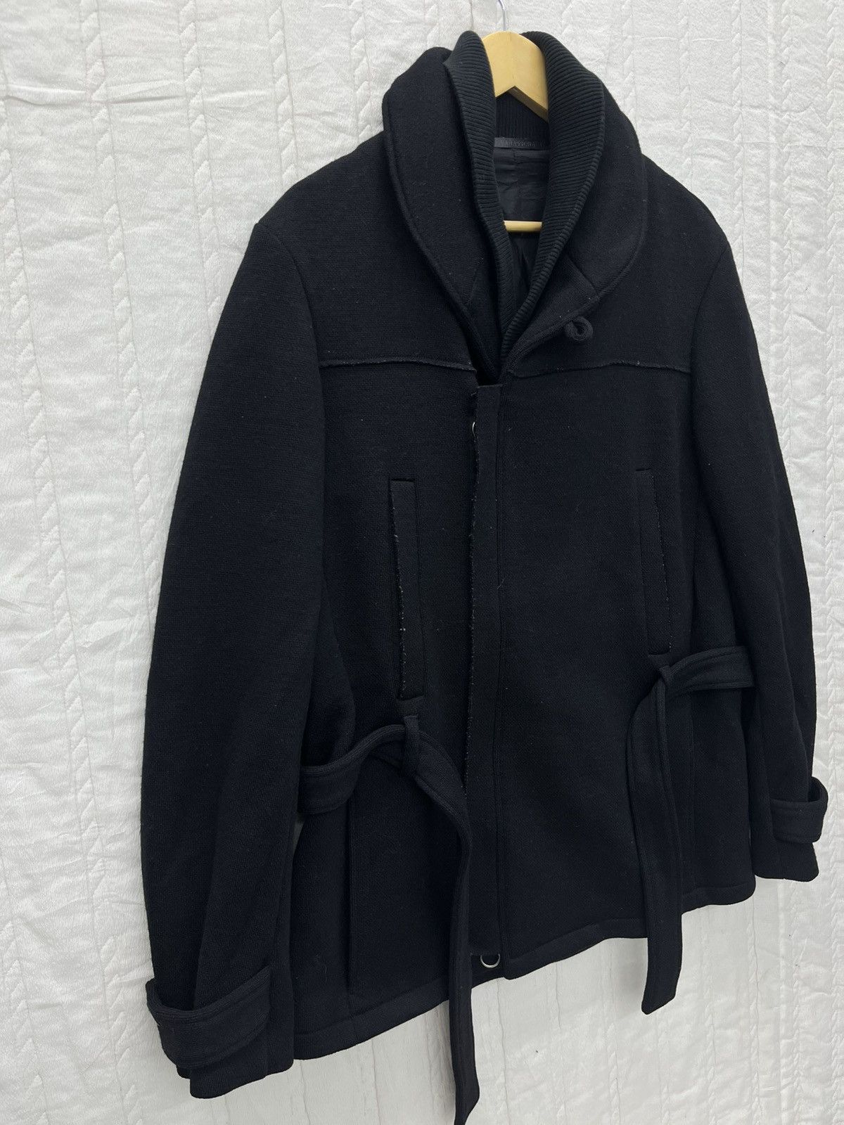 Kris Van Assche ARCHIVE🔥WOOL MELTON JACKET BY FORMER DIOR HOMME DIRECTOR Size US M / EU 48-50 / 2 - 2 Thumbnail