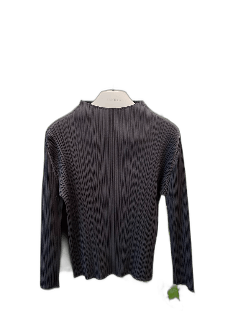Issey Miyake Issey Miyake High Neck Long Sleeve T-Shirt-yf Size US M / EU 48-50 / 2 - 1 Thumbnail