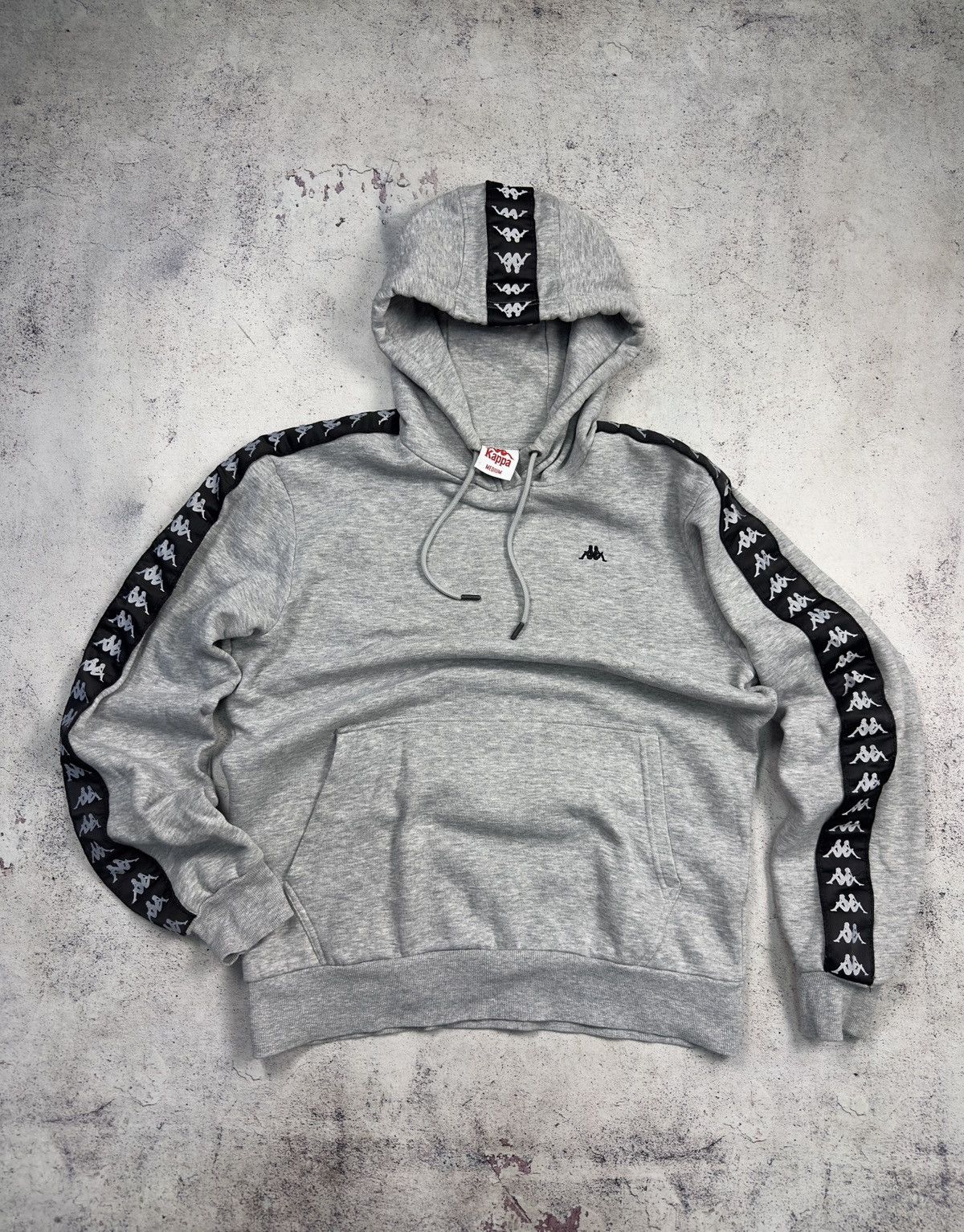 Kappa Kappa Gray Cotton Hoodie Size M Size US M / EU 48-50 / 2 - 1 Thumbnail