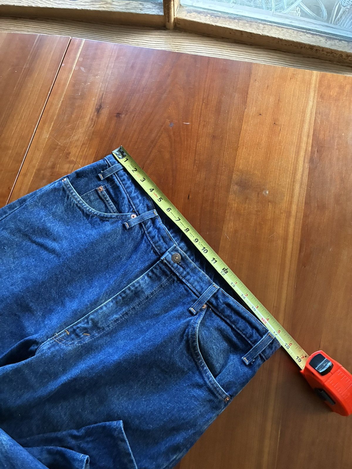Levi's Vintage 80s Levis 509 orange tab denim jeans Size US 35 - 6 Thumbnail