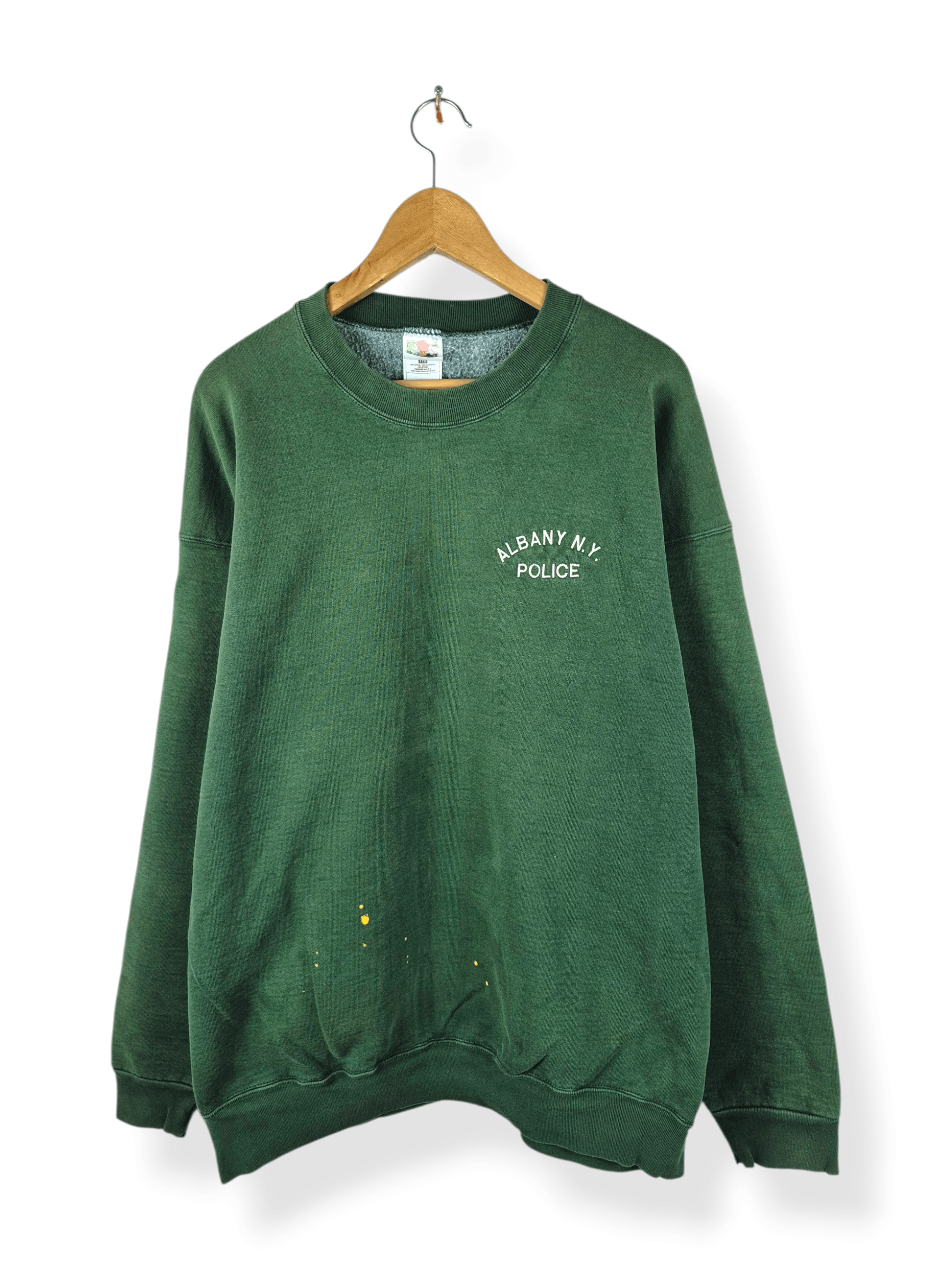 Vintage 🔥 Vintage Albany New York Police Sweatshirt Size US XXL / EU 58 / 5 - 1 Thumbnail