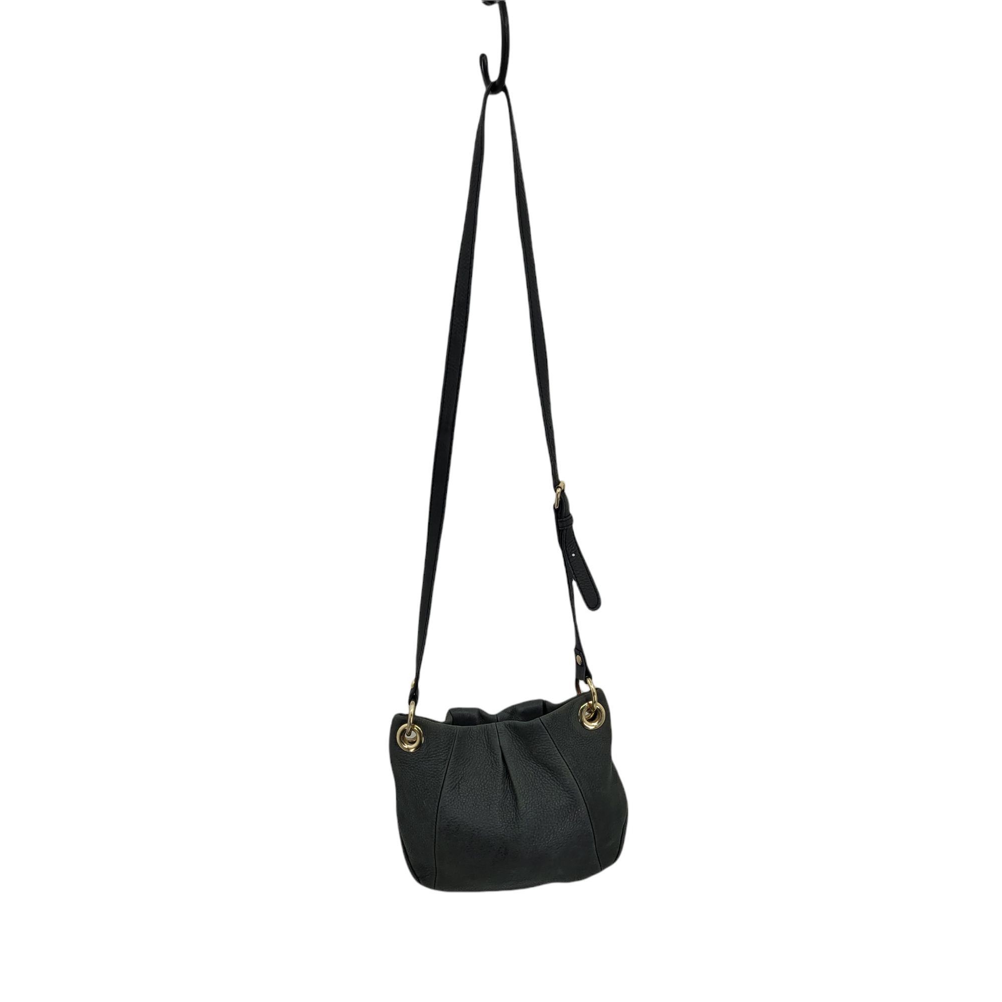 Vince Camuto Vince Camuto Crossbaody Sling Bag Pebble Leather Gray Greeni Size ONE SIZE - 3 Thumbnail