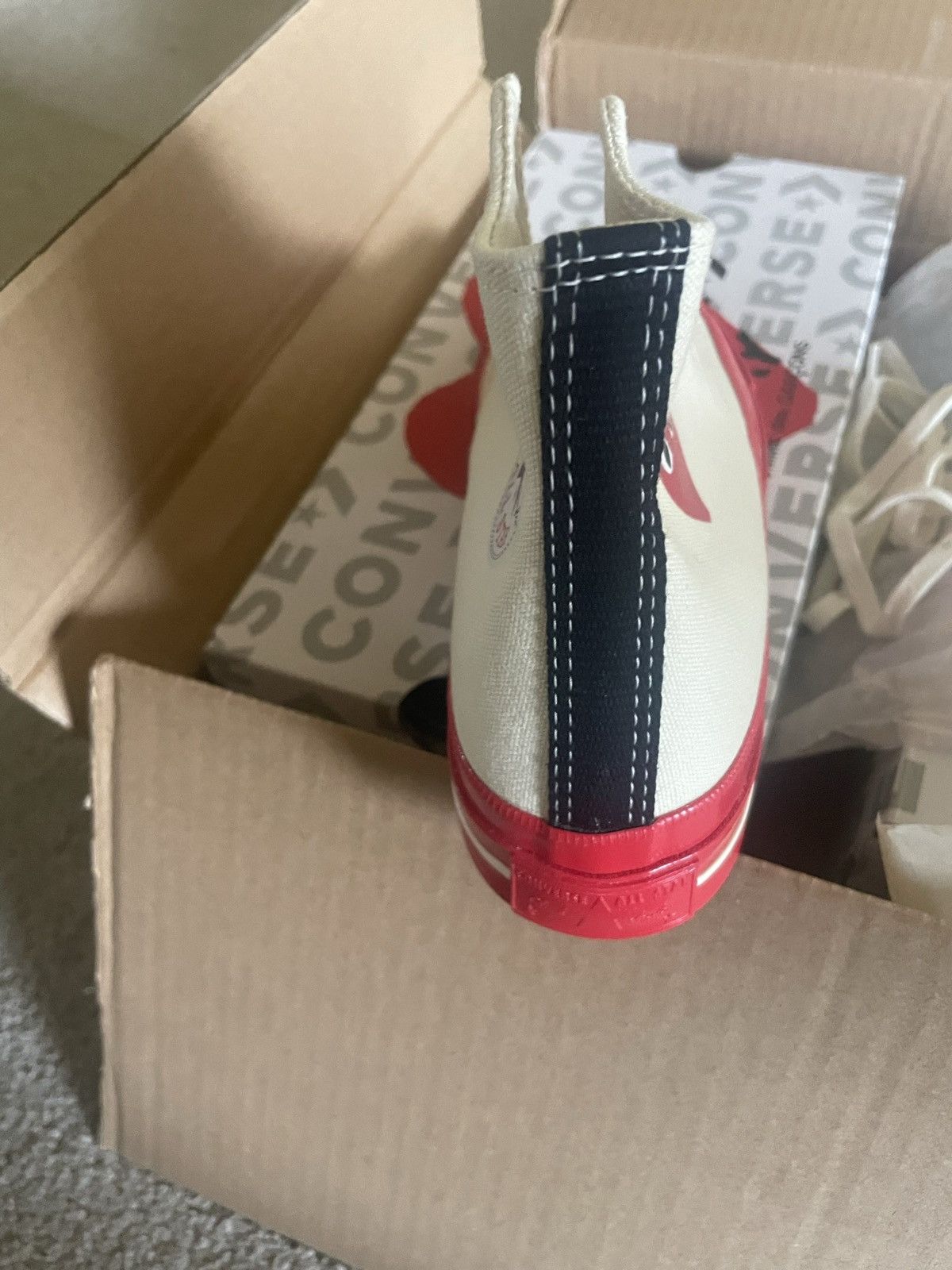 Comme des Garcons PLAY Chuck Taylor Size US 9.5 / IT 39.5 - 4 Thumbnail