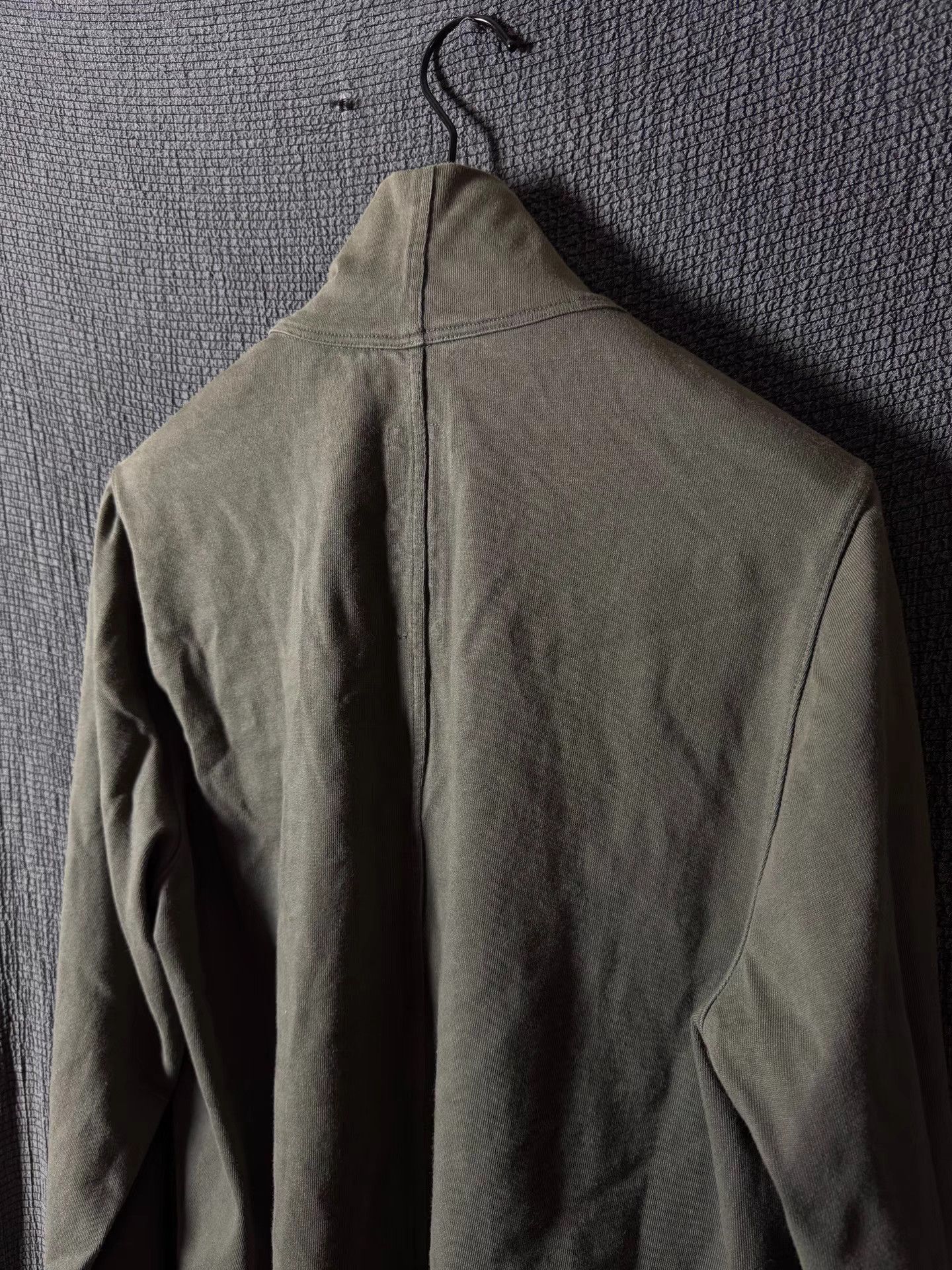 Rick Owens Rick Owens 18FW mainline mock neck long-sleeve shirt Size US S / EU 44-46 / 1 - 4 Thumbnail