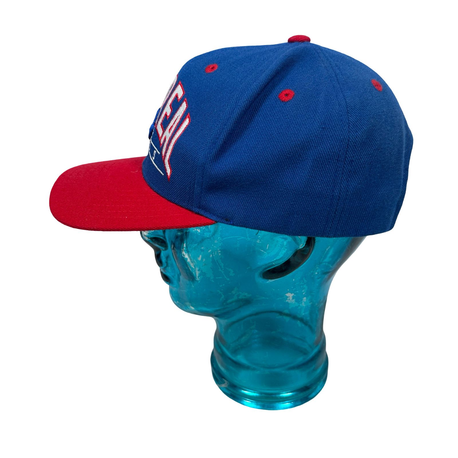 American Needle Vintage American Needle Montreal Expos Snapback Hat Blue Red Size ONE SIZE - 5 Thumbnail