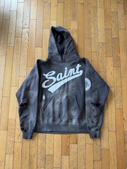 Japanese Brand *RARE* ST MXXXXXX SAINT MICHAEL HOODIE GOD HELL