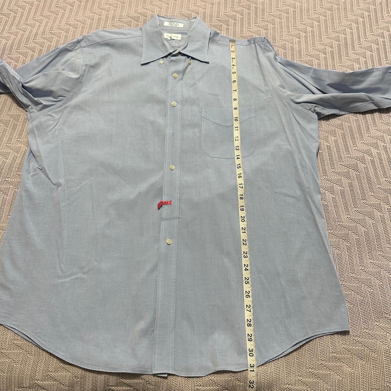 Paul Fredrick Paul Fredrick blue long sleeve button down size 17 Size US XL / EU 56 / 4 - 6 Thumbnail
