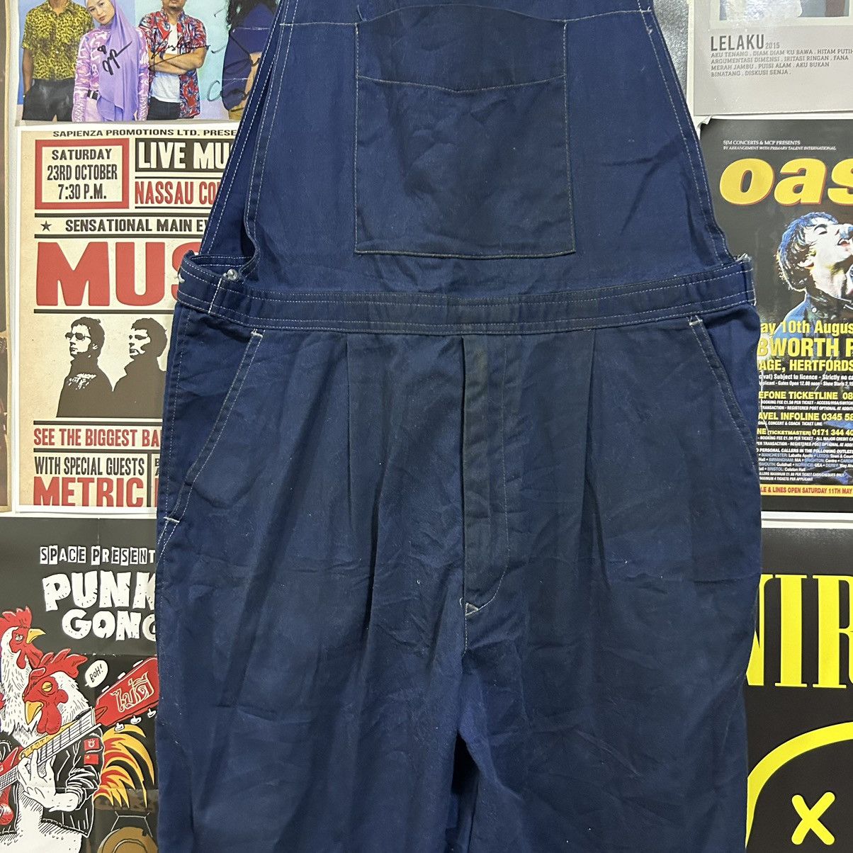 Vintage Vintage Good Year Carpenter Distressed Worker Overall Bid Size US 34 / EU 50 - 3 Thumbnail