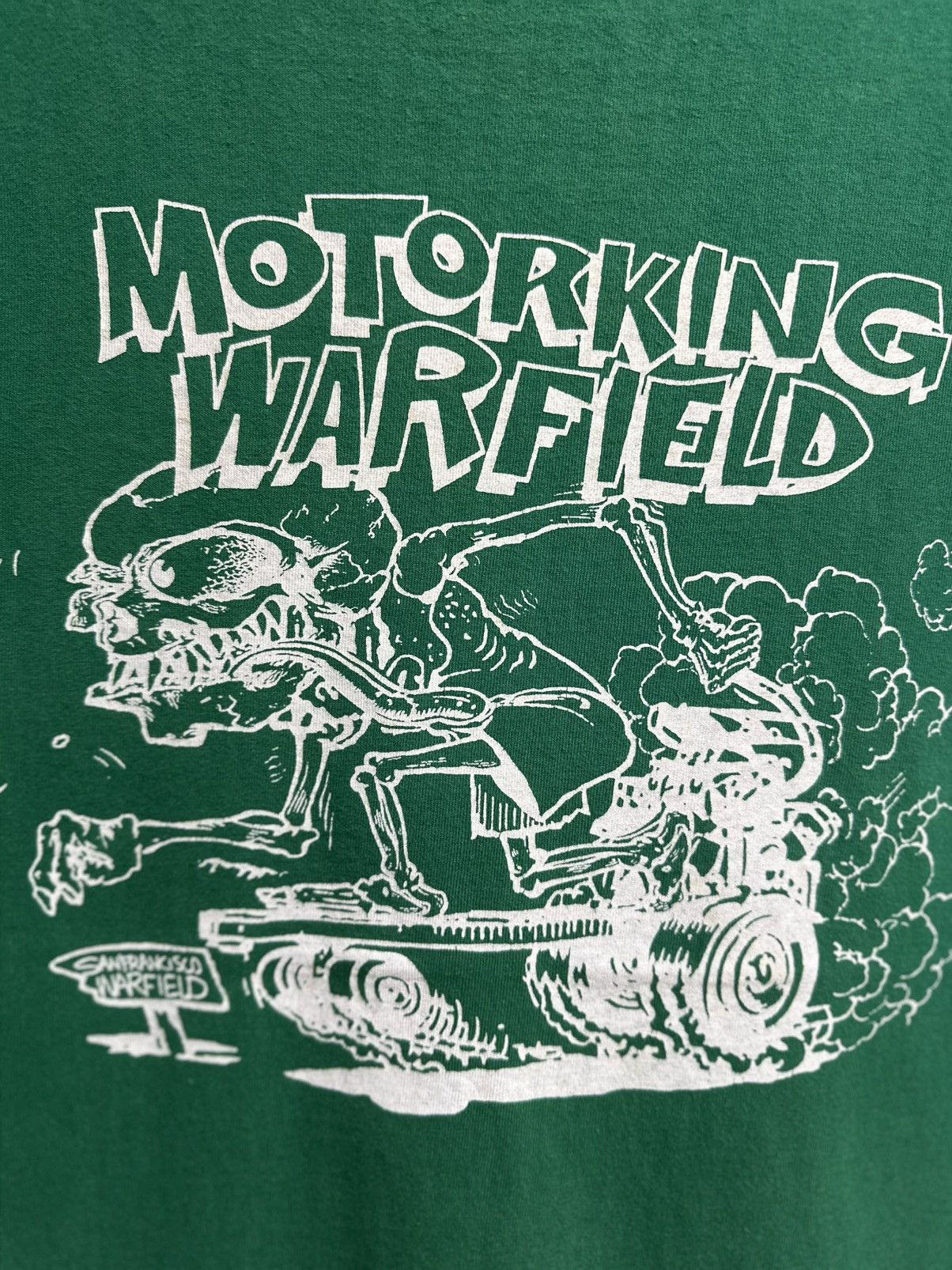 Vintage Vintage Motorking Warfield Faded Tee Size US XXL / EU 58 / 5 - 2 Thumbnail