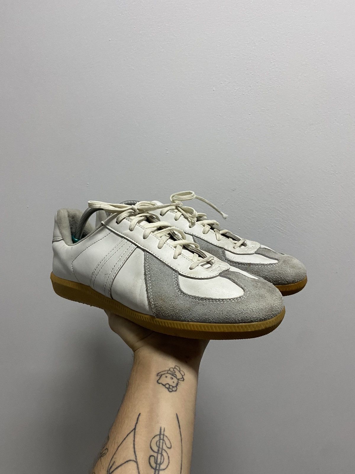 Vintage GAT BW 280 Sport Leather Trainers Vintage Shoes Sneakers Size US 10.5 / EU 43-44 - 1 Thumbnail