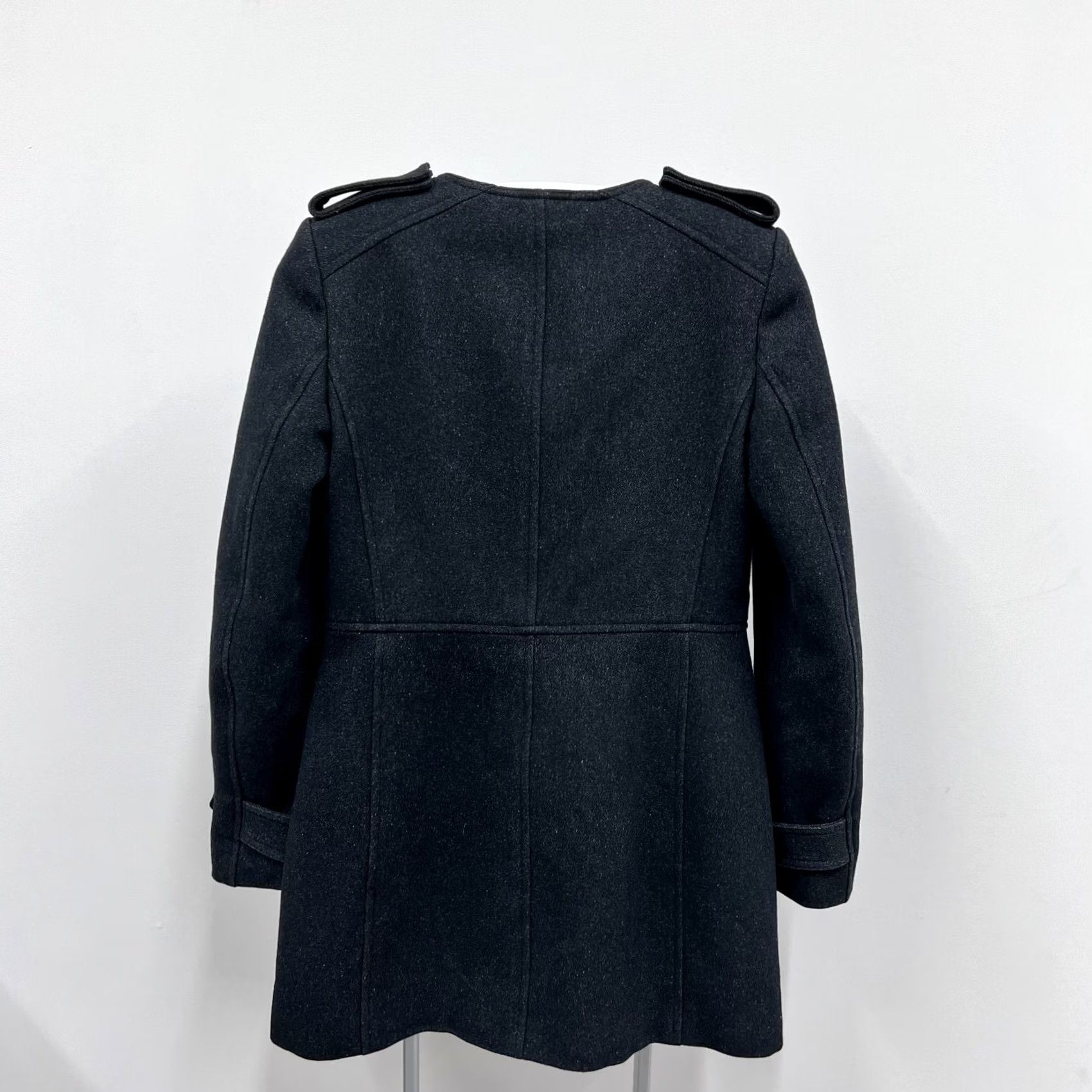 Isabel Marant VINTAGE Isabel Marant Zoya Coat Wool Jacket Women's S Gray Wool Jacket Isabel Marant Zoya 90s Womens Size S / US 4 / IT 40 - 6 Thumbnail