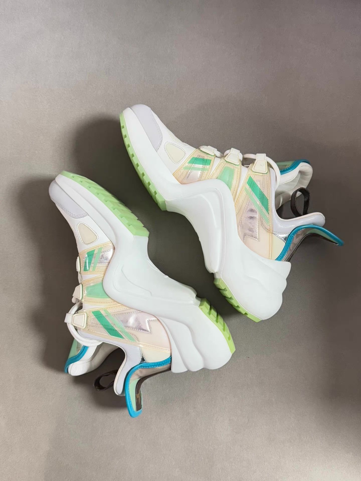 Louis Vuitton Louis Vuitton Archlight Blue & Pink Ｑ20 Size US 6.5 / IT 36.5 - 2 Thumbnail